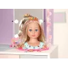 Lėlės makiažo ir plaukų formavimo rinkinys Zapf Creation BABY born Sister Styling Head Princess
