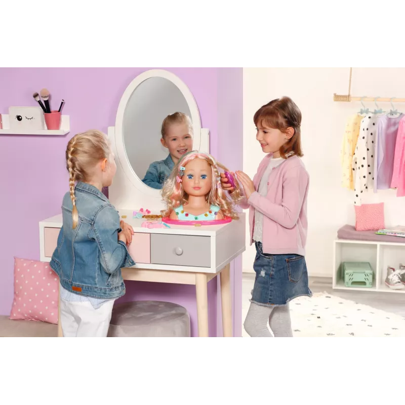 Lėlės makiažo ir plaukų formavimo rinkinys Zapf Creation BABY born Sister Styling Head Princess