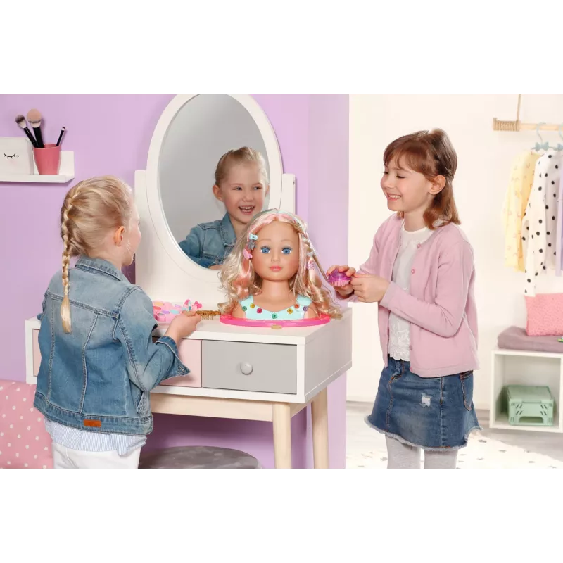 Lėlės makiažo ir plaukų formavimo rinkinys Zapf Creation BABY born Sister Styling Head Princess