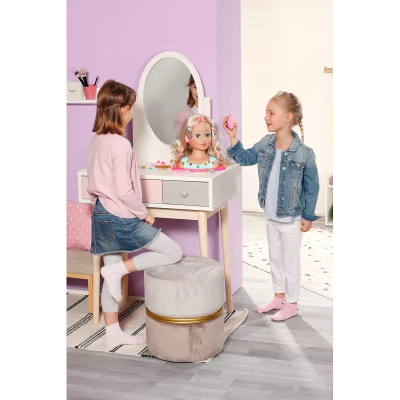 Lėlės makiažo ir plaukų formavimo rinkinys Zapf Creation BABY born Sister Styling Head Princess