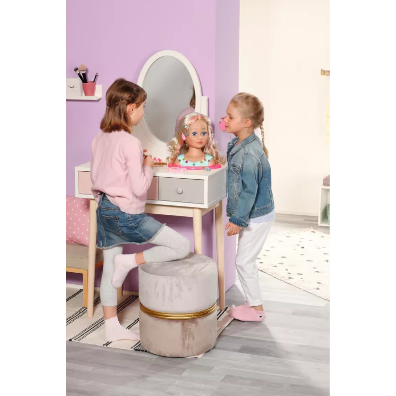 Lėlės makiažo ir plaukų formavimo rinkinys Zapf Creation BABY born Sister Styling Head Princess
