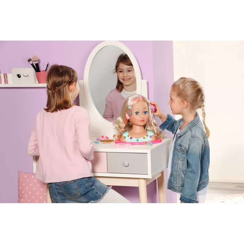 Lėlės makiažo ir plaukų formavimo rinkinys Zapf Creation BABY born Sister Styling Head Princess