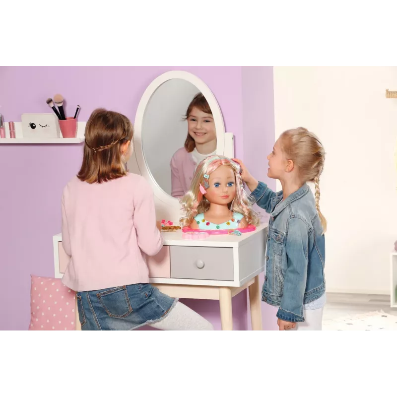 Lėlės makiažo ir plaukų formavimo rinkinys Zapf Creation BABY born Sister Styling Head Princess