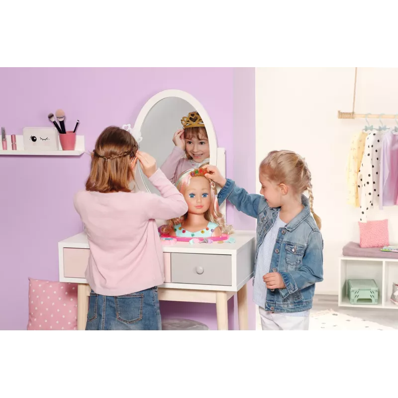 Lėlės makiažo ir plaukų formavimo rinkinys Zapf Creation BABY born Sister Styling Head Princess