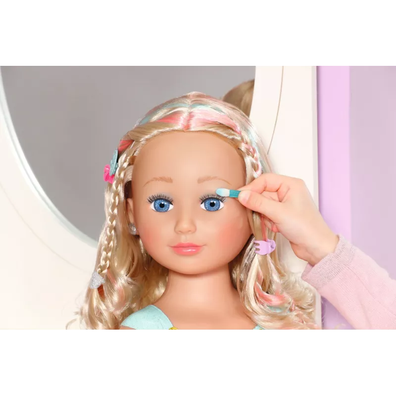 Lėlės makiažo ir plaukų formavimo rinkinys Zapf Creation BABY born Sister Styling Head Princess