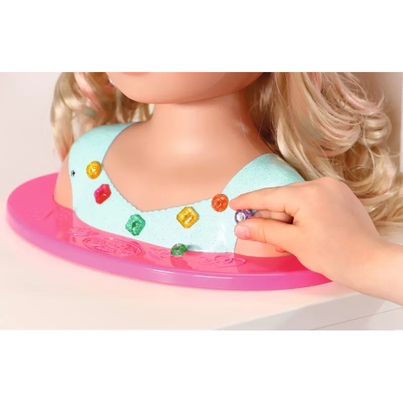 Lėlės makiažo ir plaukų formavimo rinkinys Zapf Creation BABY born Sister Styling Head Princess