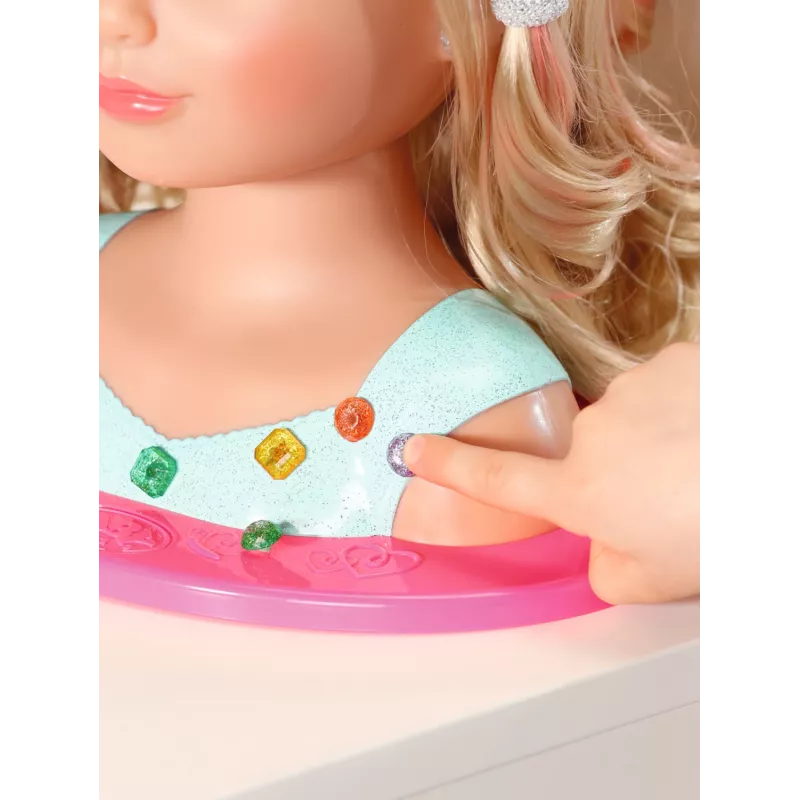 Lėlės makiažo ir plaukų formavimo rinkinys Zapf Creation BABY born Sister Styling Head Princess