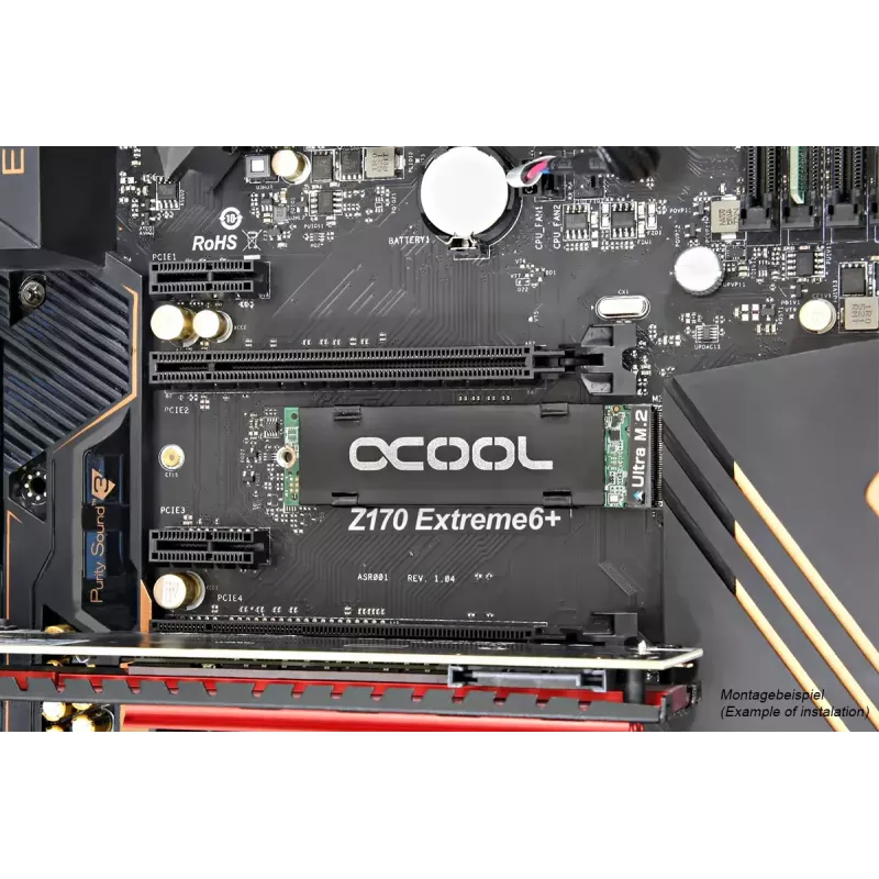 Heatsink/Radiator Alphacool HDX - M.2 SSD M01