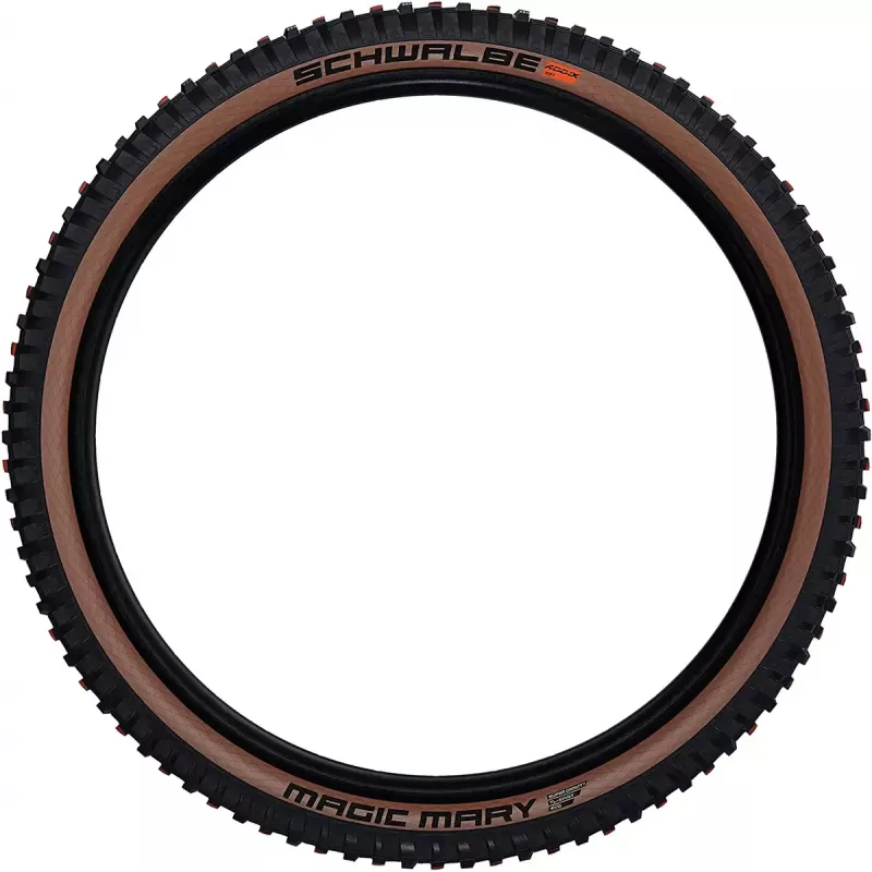 Dviračio padanga Schwalbe Magic Mary Super Gravity — juoda/bronzinė