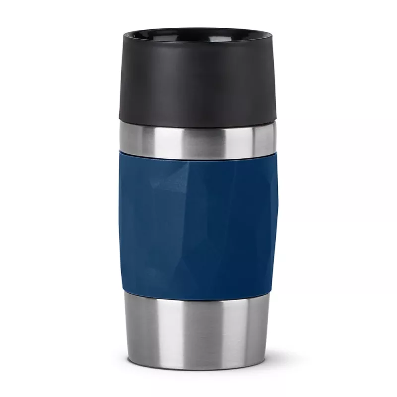 EMSA Travel Mug Compact 300 ml Mėlyna, Nerūdijantis plienas