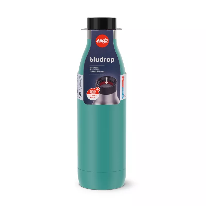 EMSA Bludrop Color N31110 Kasdieniam naudojimui 700 ml Nerūdijantis plienas Žalia