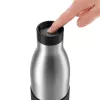 EMSA Bludrop Sleeve N3111100 geriamasis butelis Kasdieniam naudojimui 700 ml Nerūdijantis plienas Juoda, Nerūdijantis plienas