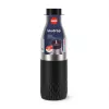 EMSA Bludrop Sleeve N3111100 geriamasis butelis Kasdieniam naudojimui 700 ml Nerūdijantis plienas Juoda, Nerūdijantis plienas