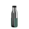 EMSA Bludrop Sleeve N3111100 geriamasis butelis Kasdieniam naudojimui 700 ml Nerūdijantis plienas Juoda, Nerūdijantis plienas