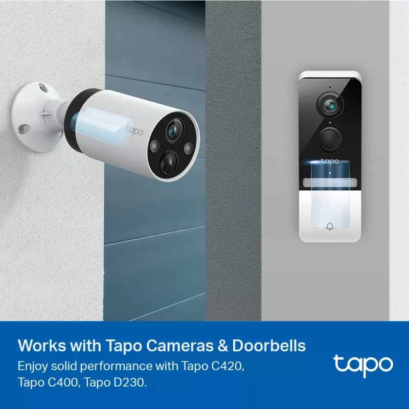 TP-Link Tapo baterijų paketas, baterija, universali, TP-Link, juoda, Tapo C420, Tapo C400, Tapo D230, ličio