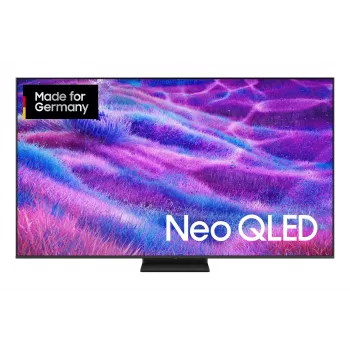 Smart TV Samsung GQ85QN80FAU 85 colių (2,16 m) QLED 4K Ultra HD, Motion Xcelerator, Wi‑Fi, DVB-T2/C/S2 — anglies/sidabro spalvos