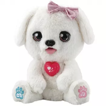 Minkštas žaislas VTech Schlecki the cuddly puppy — interaktyvus pliušinis šuniukas iš VTech