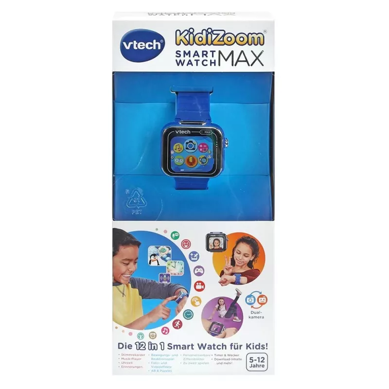 Vaikiškas išmanusis laikrodis VTech KidiZoom 531604 mėlynas