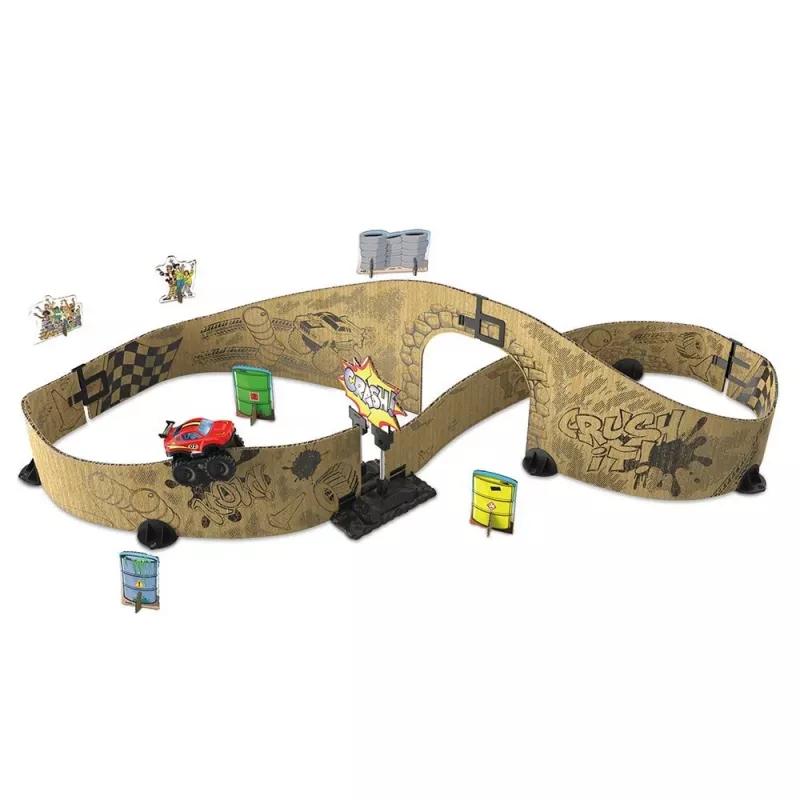VTech Car-Board Racers 563904, 5 m., reikalingos baterijos, AA, kartonas, guma, įvairiaspalvis