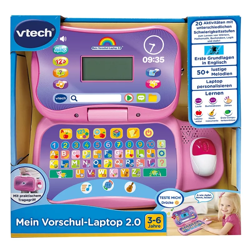 VTech 524854 vaikiškas nešiojamasis kompiuteris