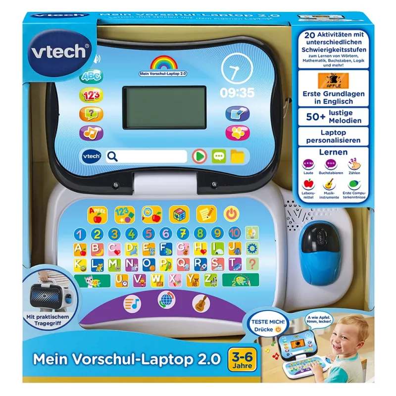 VTech 524804 Vaikiškas nešiojamas kompiuteris