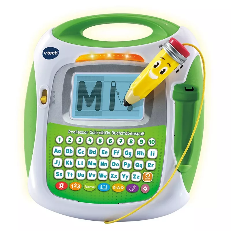 VTech 617004, 4 metai, reikalingos baterijos, AA, žalia, balta