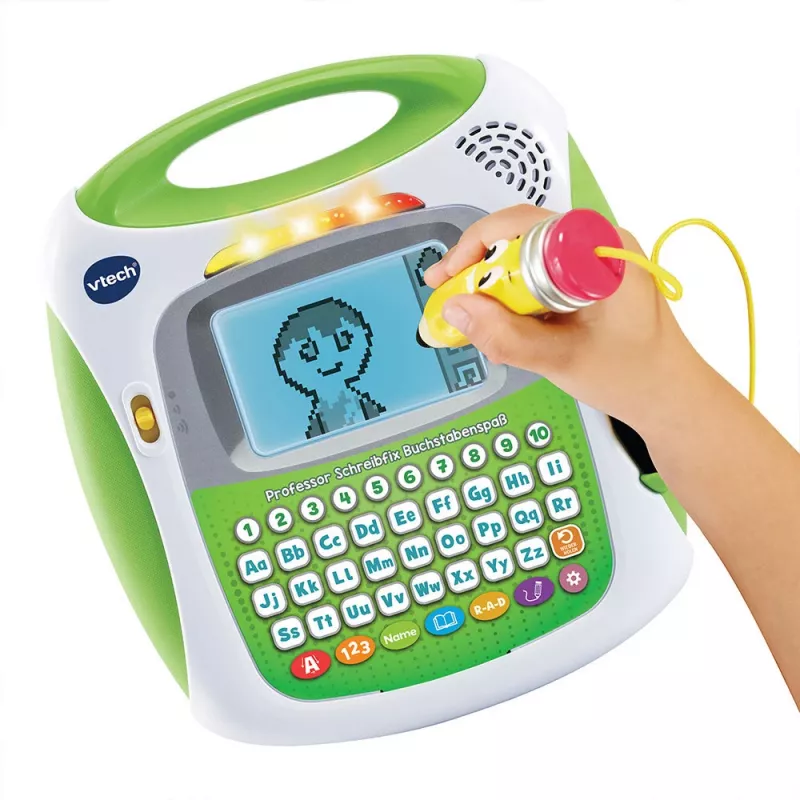 VTech 617004, 4 metai, reikalingos baterijos, AA, žalia, balta
