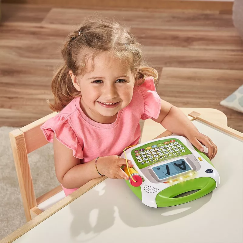 VTech 617004, 4 metai, reikalingos baterijos, AA, žalia, balta