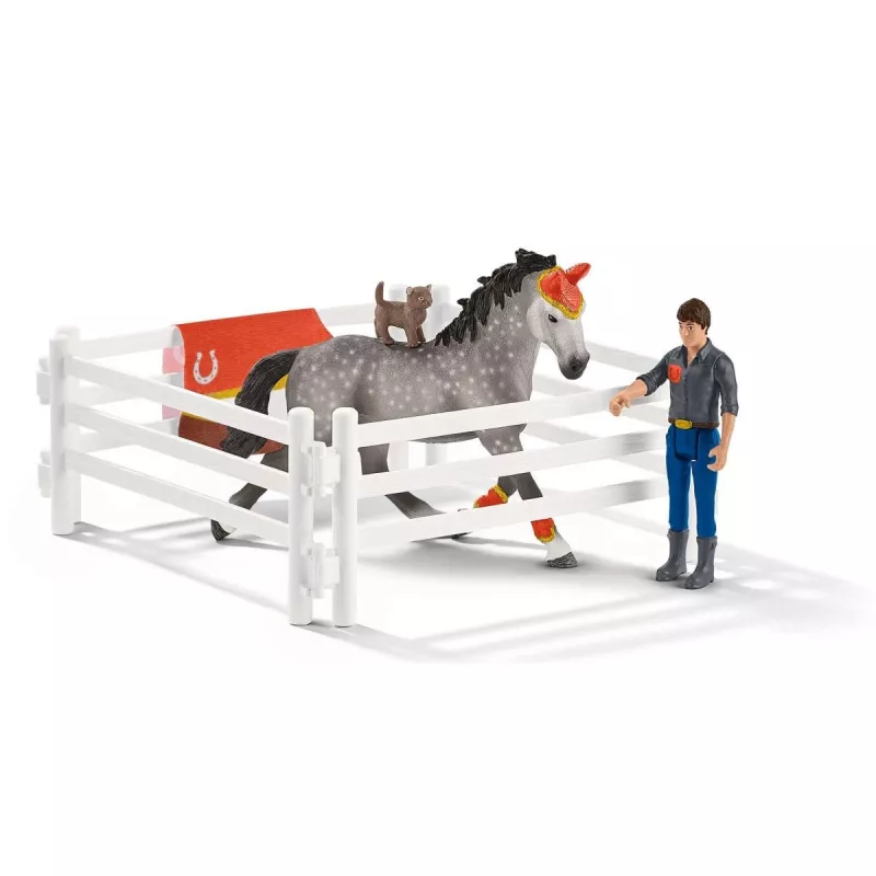 Žaidimų rinkinys Schleich HORSE CLUB Mijos voltižinis jojimo rinkinys