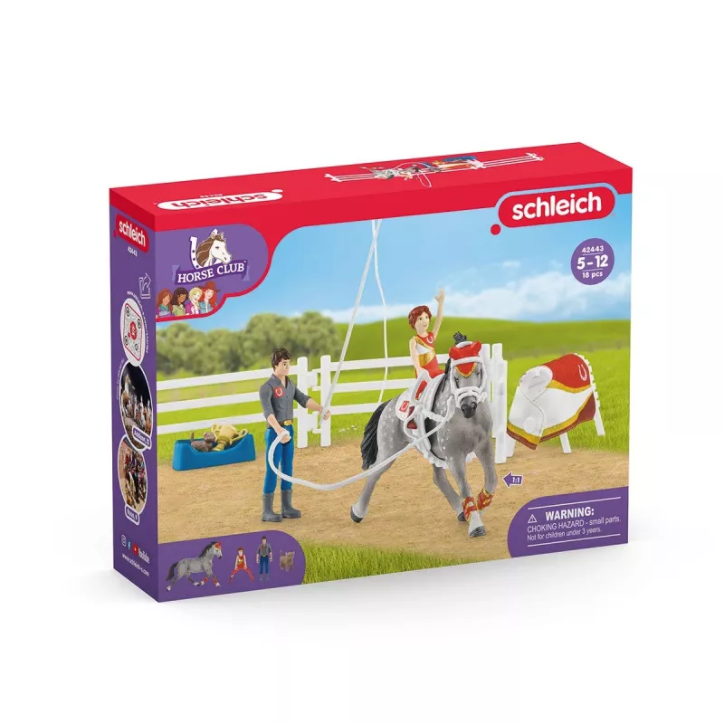 Žaidimų rinkinys Schleich HORSE CLUB Mijos voltižinis jojimo rinkinys