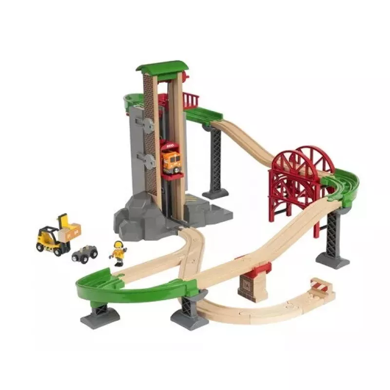 Lift & Load Warehouse Set BRIO 33887