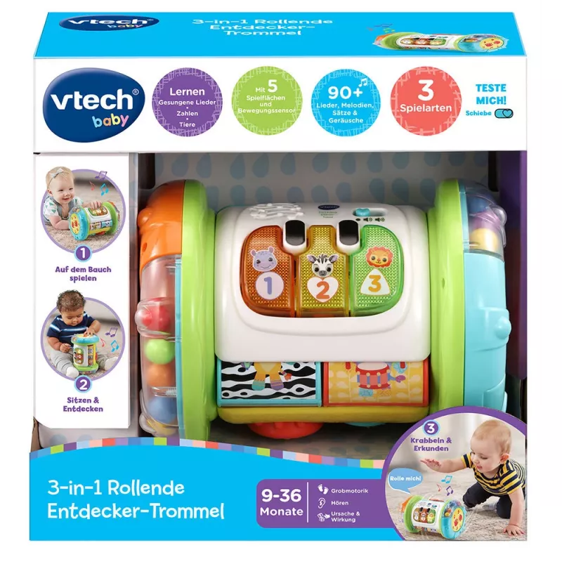 VTech Baby 562604, 0,75 m., Reikalingos baterijos, AAA, Įvairiaspalvis
