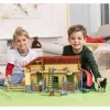 schleich FARM WORLD arklidės, Ūkis, Ūkio gyvūnai / ūkio žaislai, 3 m., Įvairiaspalvė, Plastikas