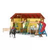 schleich FARM WORLD arklidės, Ūkis, Ūkio gyvūnai / ūkio žaislai, 3 m., Įvairiaspalvė, Plastikas