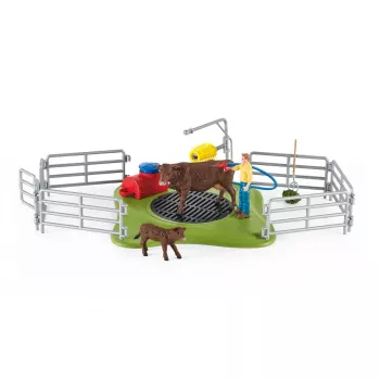 Farm Schleich FARM WORLD Laimingos karvės plovykla