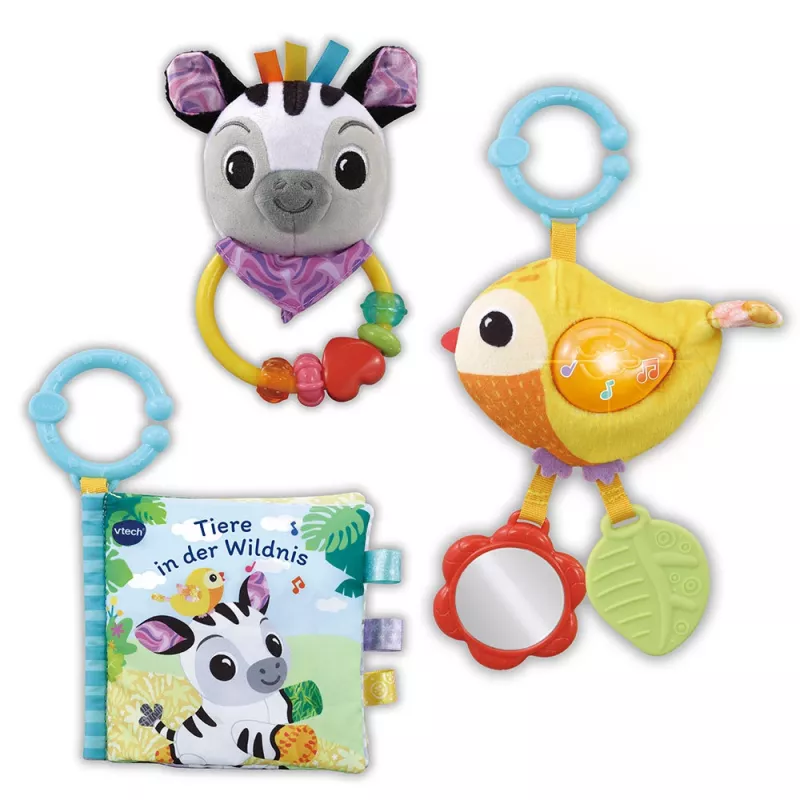 VTech Baby 562504, garsinis, reikalingos baterijos, AAA, plastikas, pliušas, įvairiaspalvis