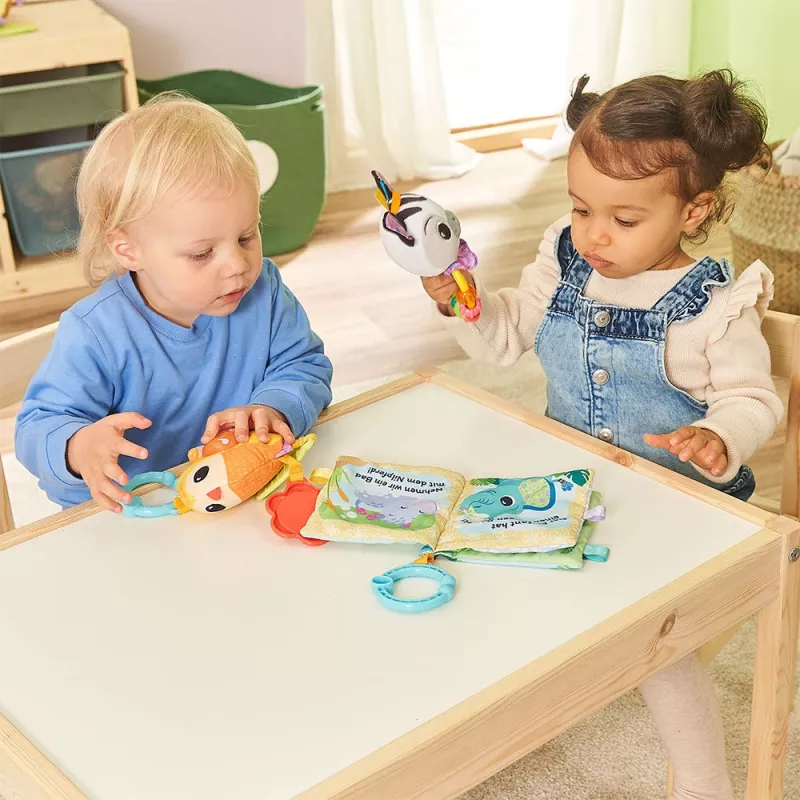 VTech Baby 562504, garsinis, reikalingos baterijos, AAA, plastikas, pliušas, įvairiaspalvis