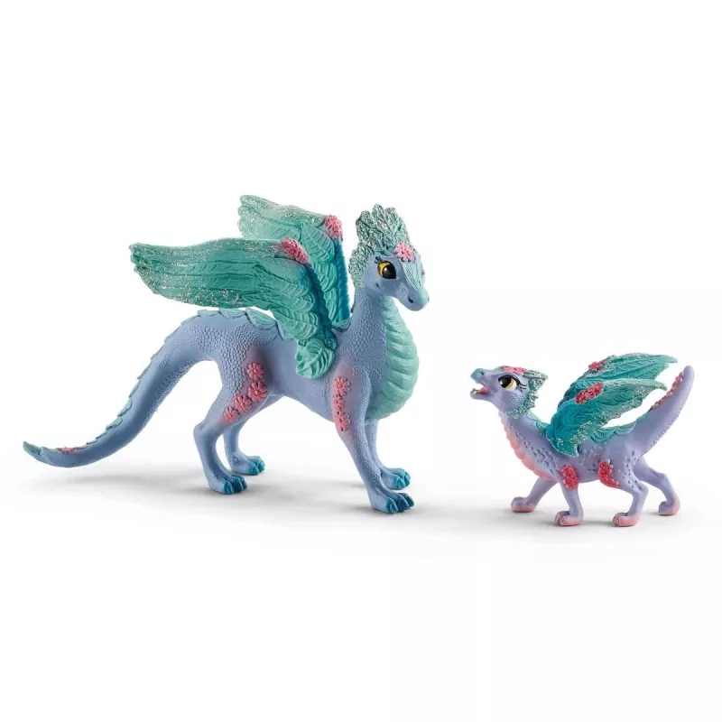Figūra Schleich BAYALA žydintis drakonas motina ir vaikas