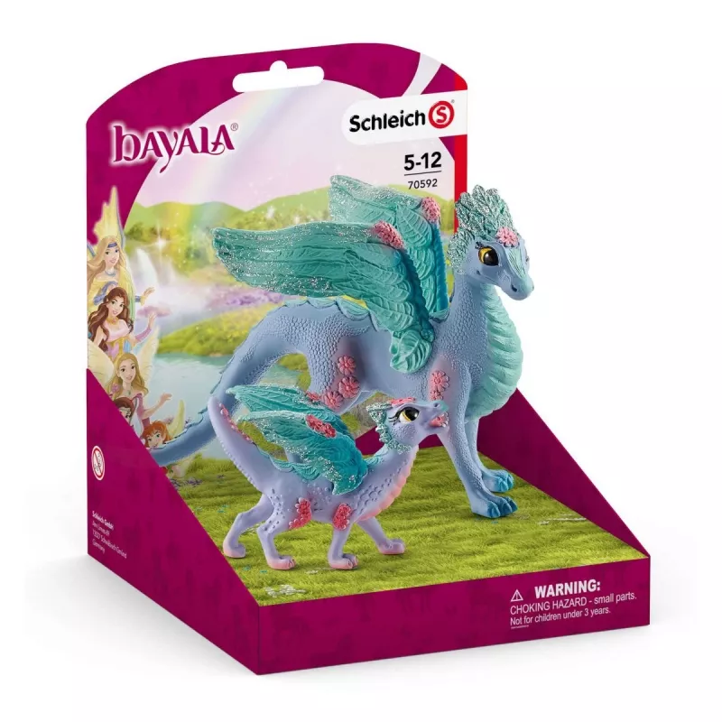 Figūra Schleich BAYALA žydintis drakonas motina ir vaikas