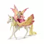 Schleich BAYALA fėja Feya su Pegaso vienaragiu — plastikinė figūrėlė, įvairiaspalvė, skirta 5–12 metų amžiaus vaikams