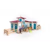 schleich HORSE CLUB Ežero krantinės jojimo centras, ūkis, arklių arklidės, žirgai, 5 m., įvairiaspalvis, plastikas