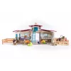 schleich HORSE CLUB Ežero krantinės jojimo centras, ūkis, arklių arklidės, žirgai, 5 m., įvairiaspalvis, plastikas