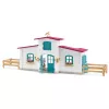 schleich HORSE CLUB Ežero krantinės jojimo centras, ūkis, arklių arklidės, žirgai, 5 m., įvairiaspalvis, plastikas