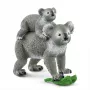 Schleich WILD LIFE Koalos mama ir jauniklis 42566 žaliai pilka