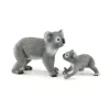Schleich WILD LIFE Koalos mama ir jauniklis 42566 žaliai pilka