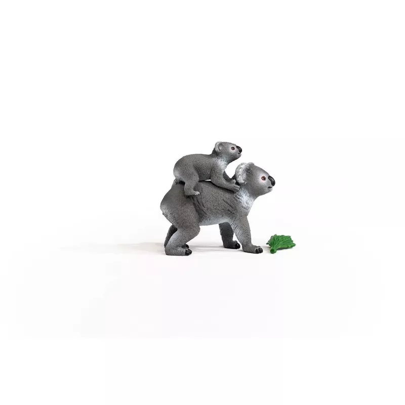 Schleich WILD LIFE Koalos mama ir jauniklis 42566 žaliai pilka