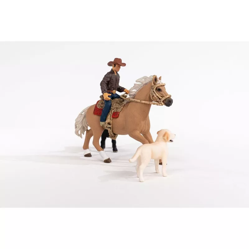 schleich Nuotykiai jojant vakaruose, 3 m., Įvairiaspalvis