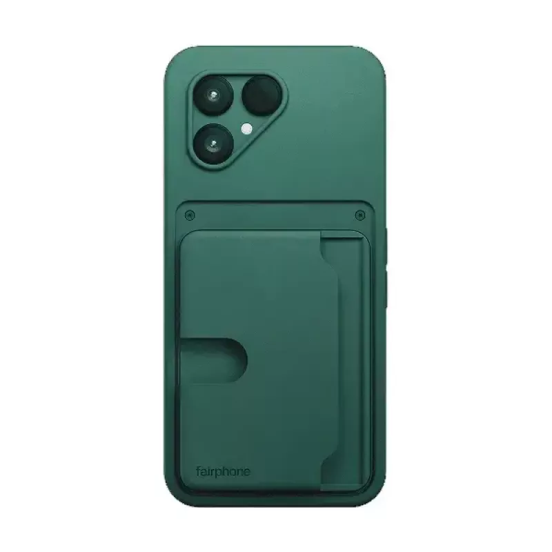 Kortelių laikiklis, skirtas Fairphone mobiliojo telefono dėklui — modelis F6CRDH-1GR-WW1, žalias, plastikinis, 73,1×106,5×8,4 mm