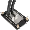 CPU aušintuvo montavimo rinkinys SILVERSTONE XAC-MK-4710 — laikiklis Intel LGA4677 / LGA4710, juodas, skirtas XE360PDD / XE360 serijoms