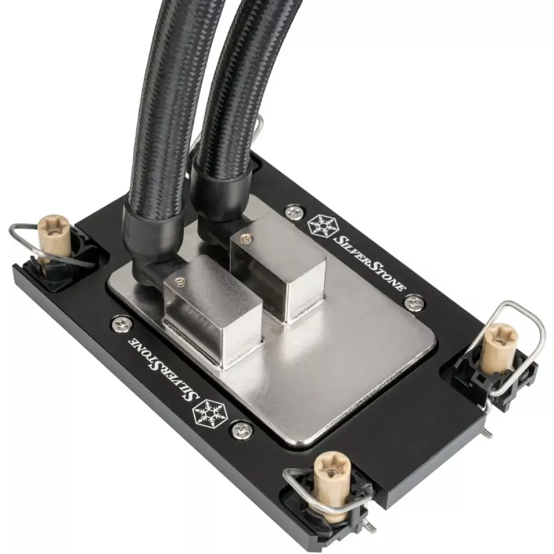 CPU aušintuvo montavimo rinkinys SILVERSTONE XAC-MK-4710 — laikiklis Intel LGA4677 / LGA4710, juodas, skirtas XE360PDD / XE360 serijoms